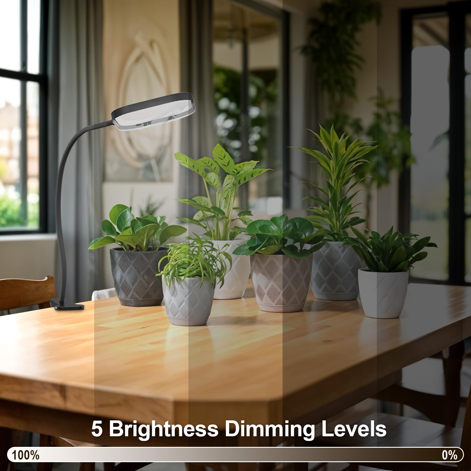 Mojimdo Grow Lights for Indoor Plants 6000K 336 LEDs Full Spectrum Plant Light - Image 2