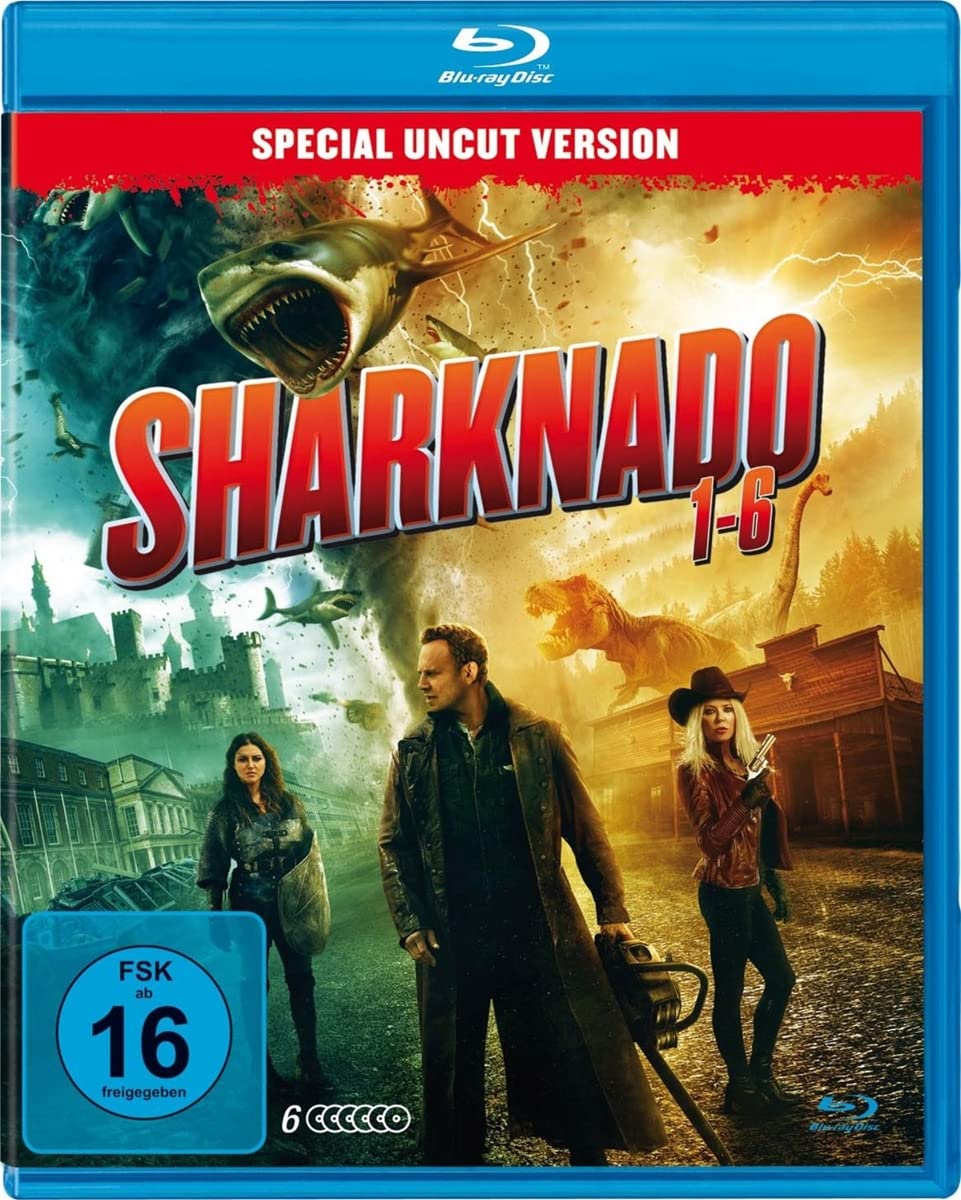 Sharknado 1-6 - 6-Disc Set ( Sharknado / Sharknado 2: The Second One / Sharknado 3: Oh Hell No! / Sharknado 4: The 4th Awakens / Sharknado 5: Global Swarming / The Last Sharknado: It's About (Blu-Ray)