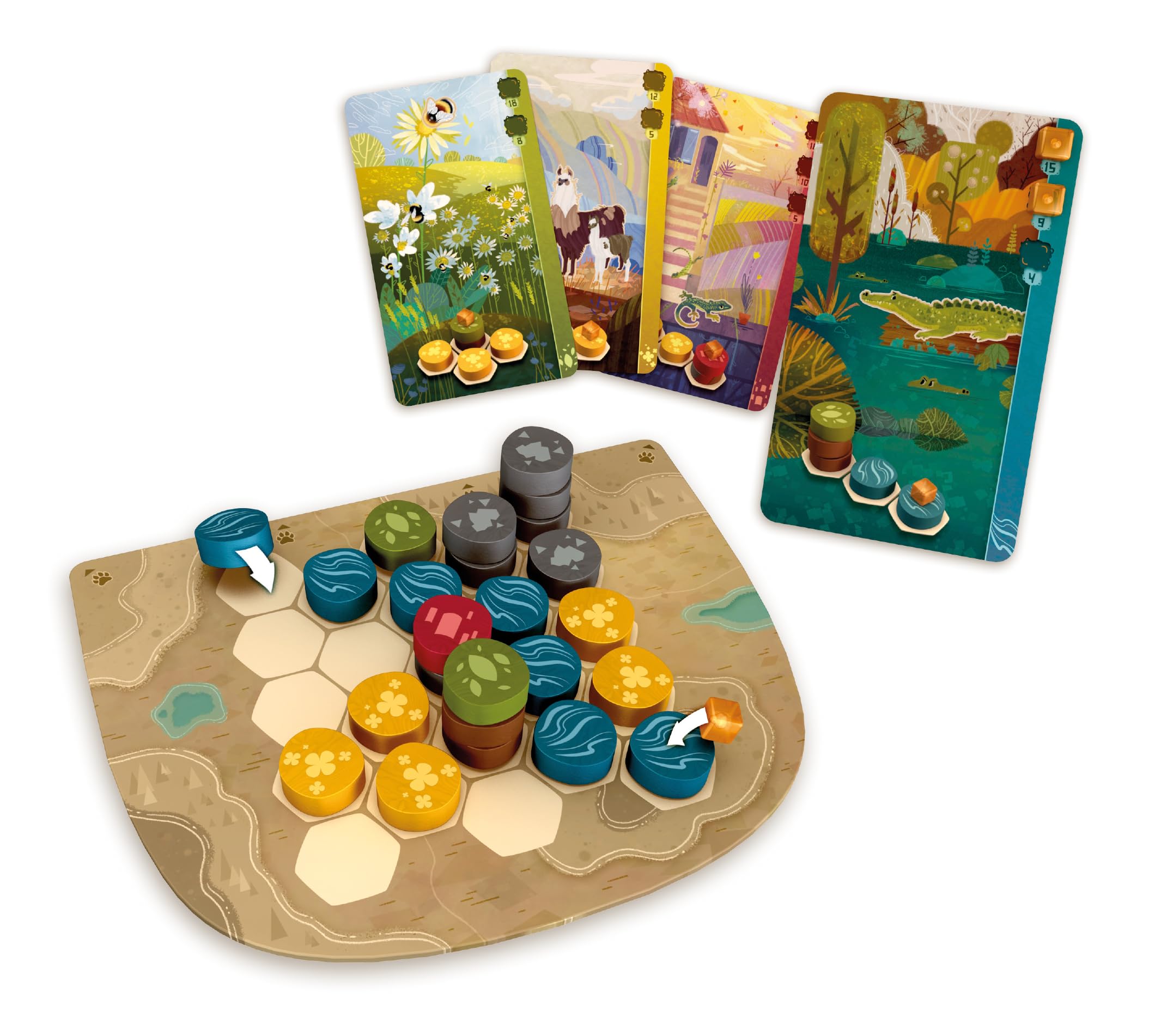 Libellud- Jeu, LIBD0020, Multicolore, coloré - Version Allemande