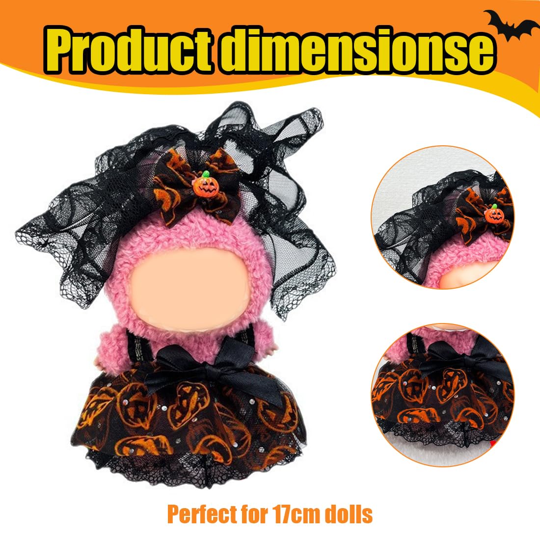 Puppenkleidung Für 17cm Plüschtiere - Süße Outfits Für Sammelpuppen