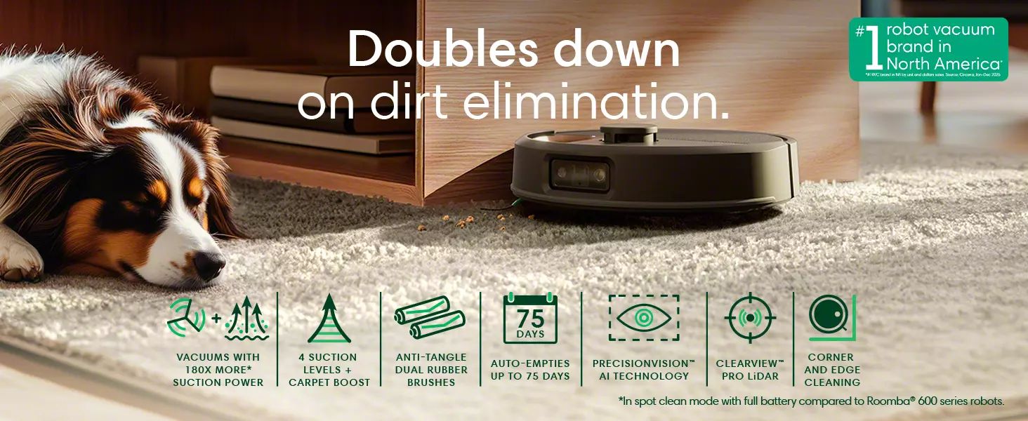 Amazon.com - iRobot Roomba Max 705 Robot Vacuum with AutoEmpty