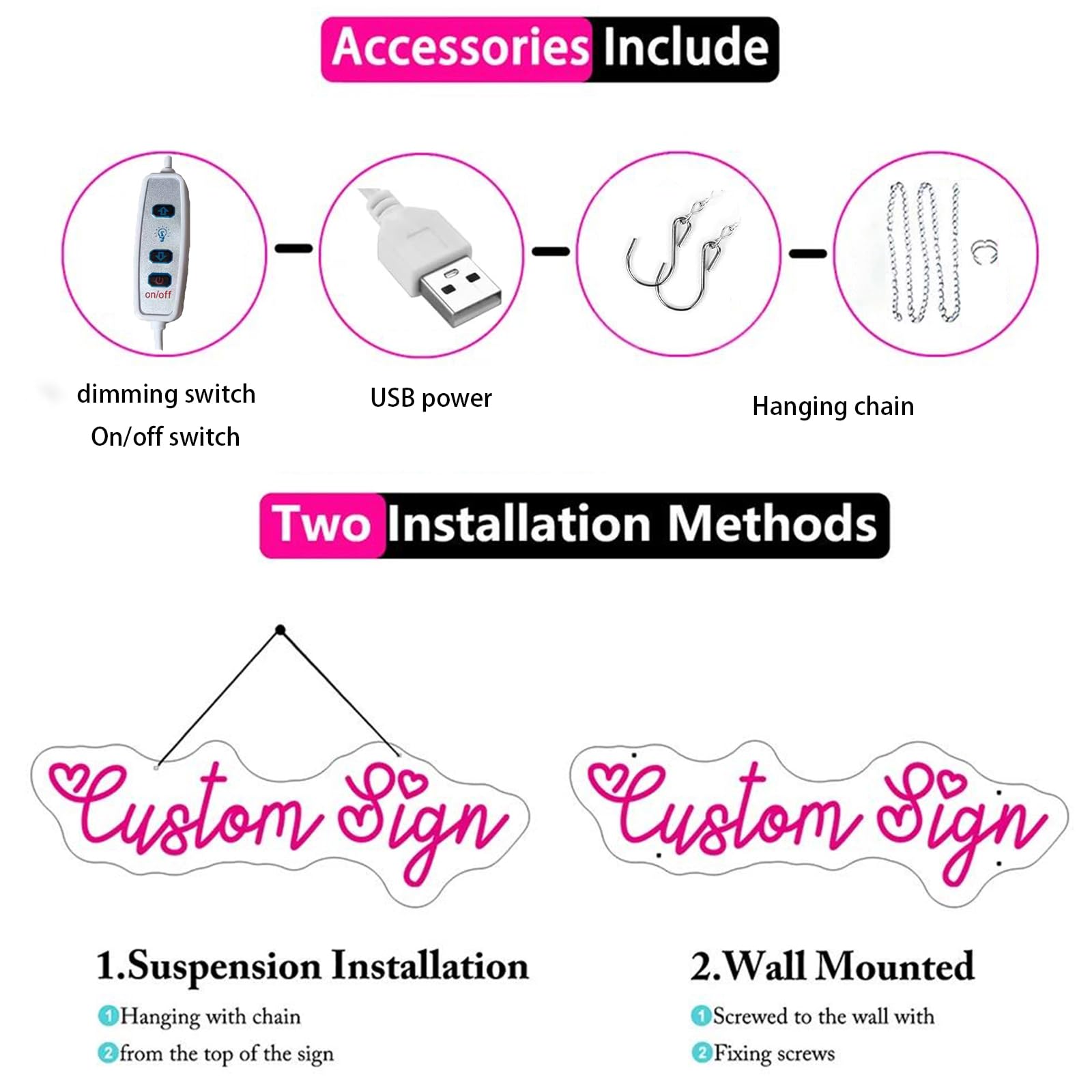 REWIS Insegna al Neon a LED per ceretta Ciglia per Il Viso, luci al Neon USB Personalizzate con Regolazione a 3 Marce, per Decorazione dimmerabile appesa per Salone di Ciglia per Unghie,Viola,40x27cm