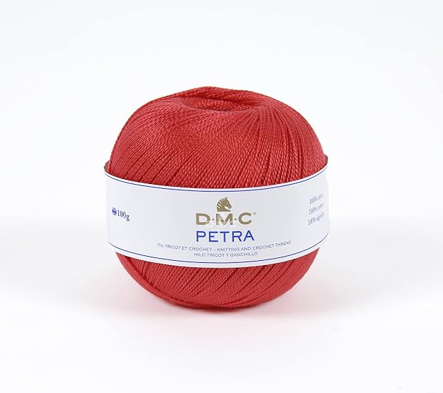 DMC Petra Yarn, 100% Cotton, Colour (5666), Size 3