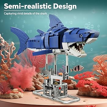 Amazon.co.jp: OWNONE メカニカルサメ組み立てセット 子供&大人用 1点