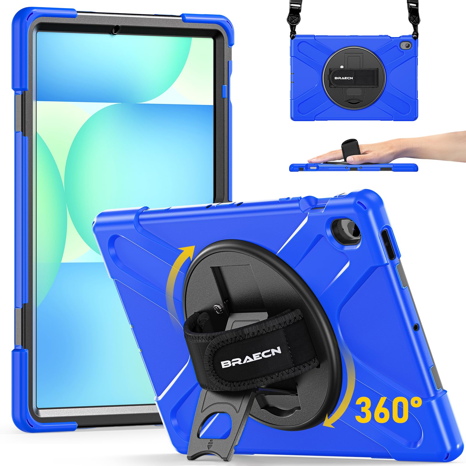 BRAECN Case for Galaxy Tab S10 FE+ Plus: Samsung Galaxy tab s10 fe+ 13.1"