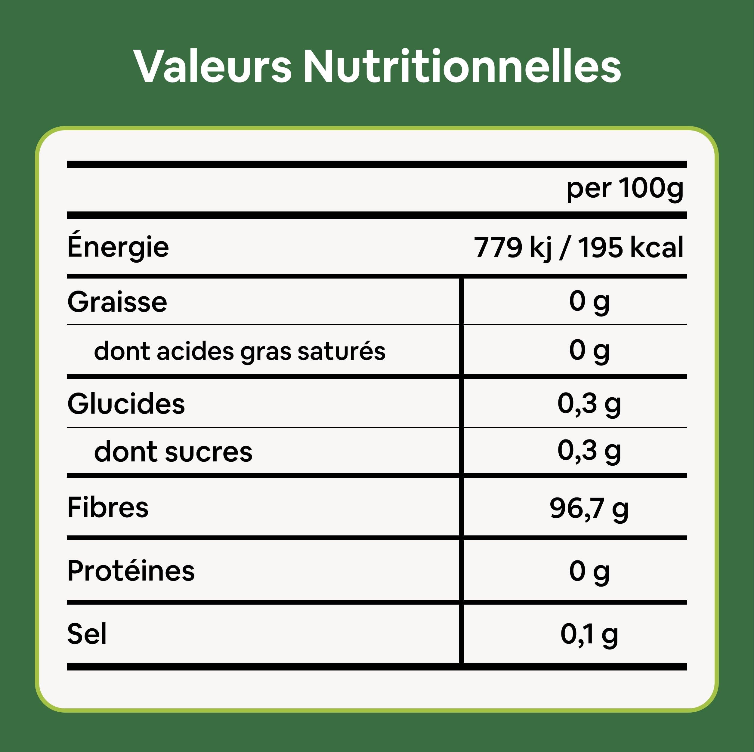 Inuline à Chaîne Longue 1 Kg - Inuline de Chicorée en Poudre 100% Pure - Fibre Prébiotique Végane et Sans Gluten - Fibre Alimentaire
