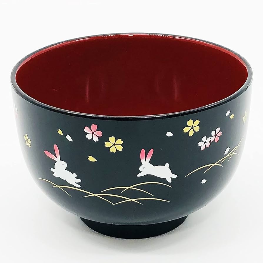 漆器 椀 花と蝶のデザイン 漆器 椀 花と蝶のデザイン 漆器 椀 花と蝶のデザイン