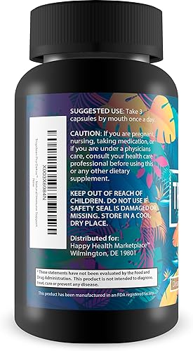 Miniatura 3 de Tropilean Pro Detox - Desintoxicación de cuerpo completo - Ayuda a eliminar toxinas para la salud general - Limpiador corporal de desintoxicación