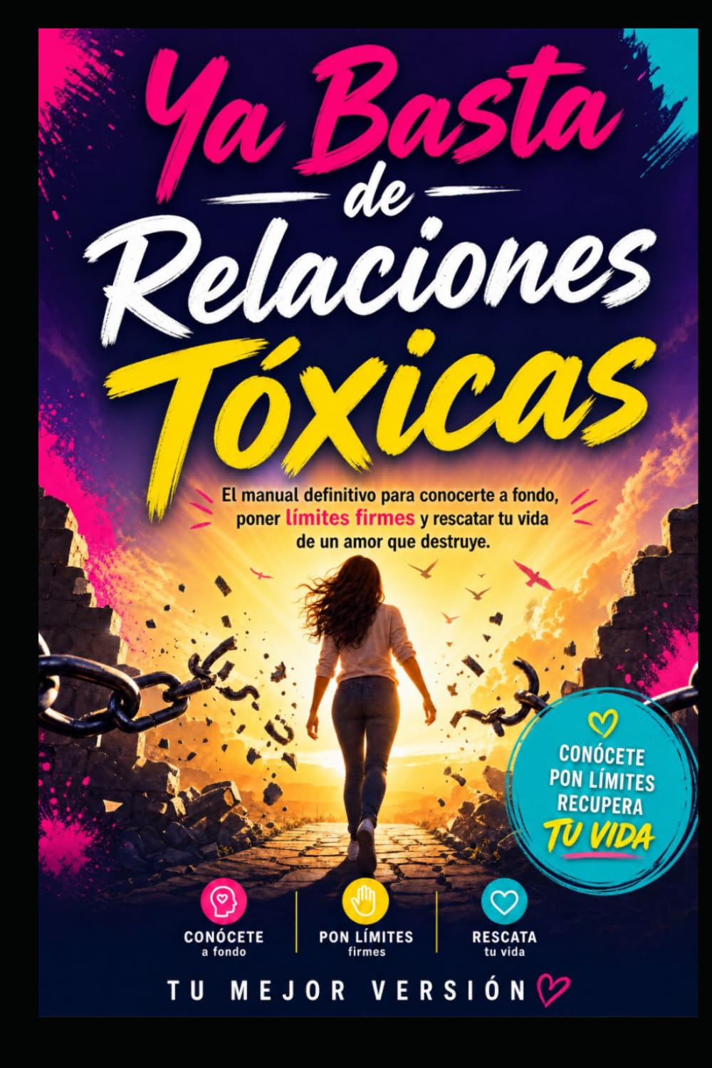 Ya Basta de Relaciones Tóxicas: El manual definitivo para conocerte a fondo, poner límites firmes y rescatar tu vida de un amor que destruye.