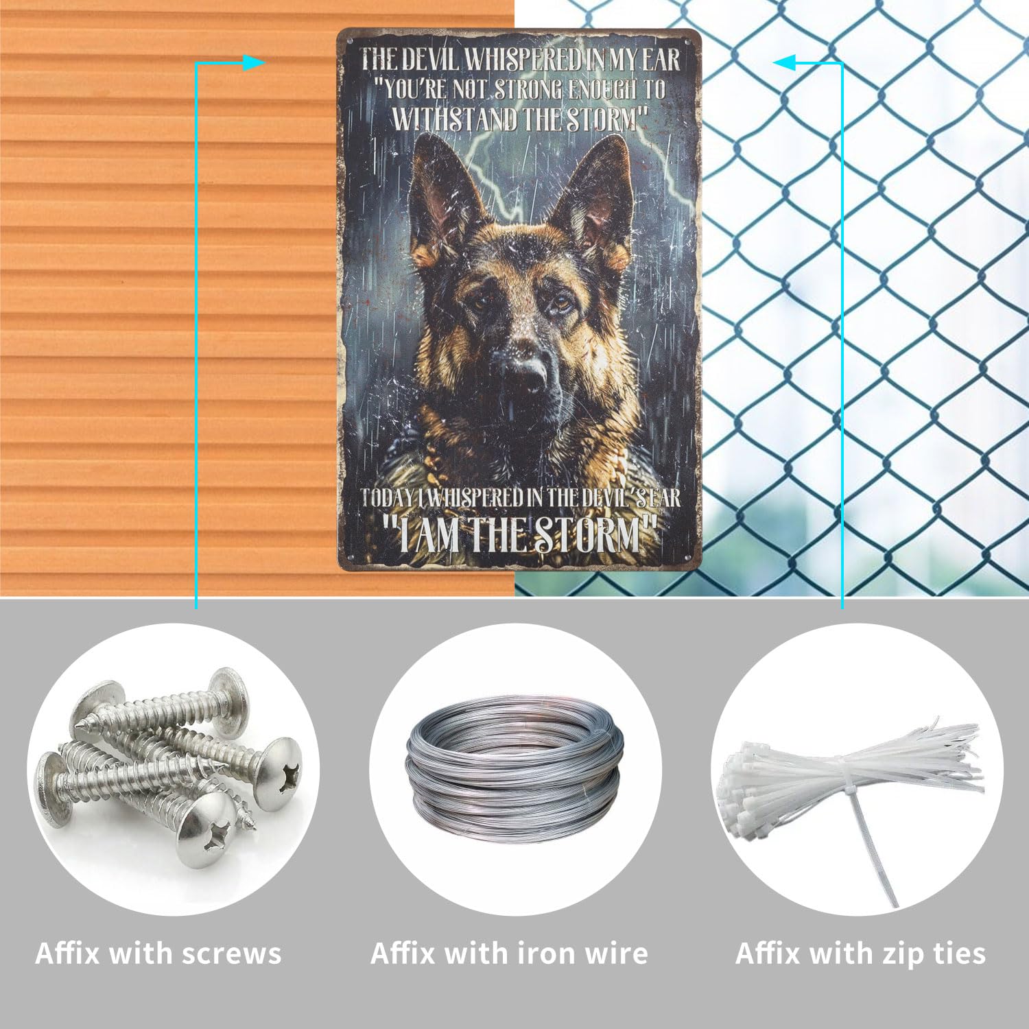 Metall-Blechschild „Herding Dog Knowledge, „Types Of Herding Dog Breeds, Retro-Poster, Plakette Für Schule, Tierhandlung, Café, Schlafzimmer, Badezimmer, Küche, Zuhause, Kunst, Wanddekoration, 20,3