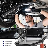 Vista 5 de Compatible con compresor de suspensión neumática Audi A8 D3 4E 6-8 cilindro 2002-2010, 4E0616007D, 4E0616007B, 4E0616007, 4E0616005F, 4E0616005D