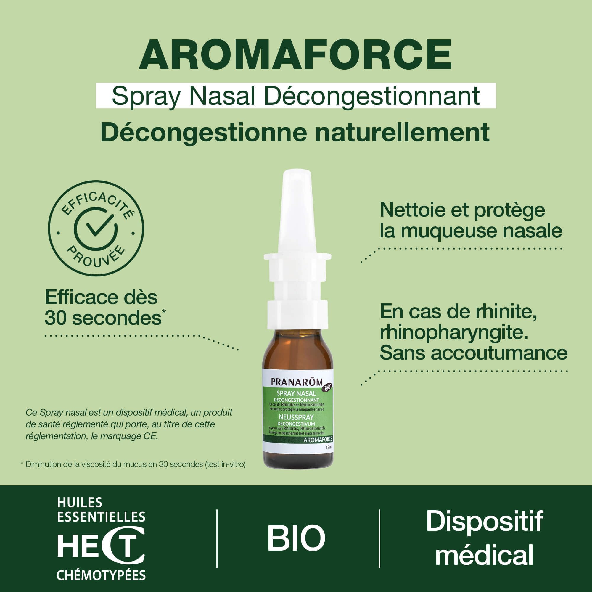 AROMAFORCE SPRAY NASAL BIO PRO