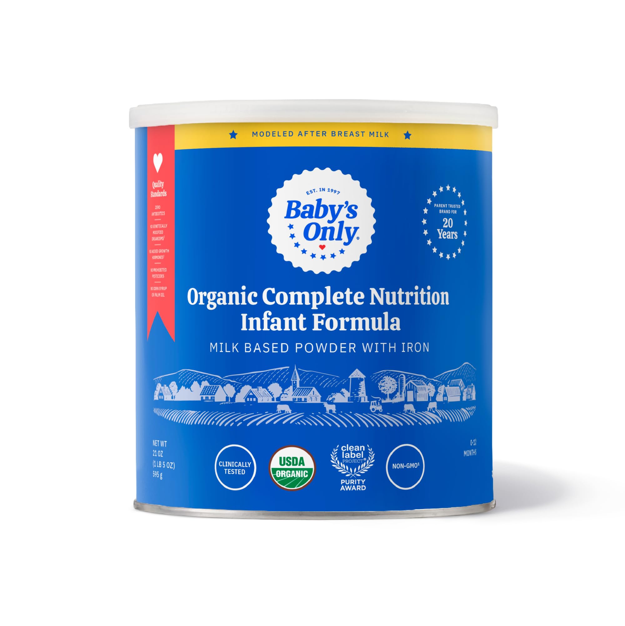 Babys Only Organic Complete Nutrition Infant Formula Milk Based