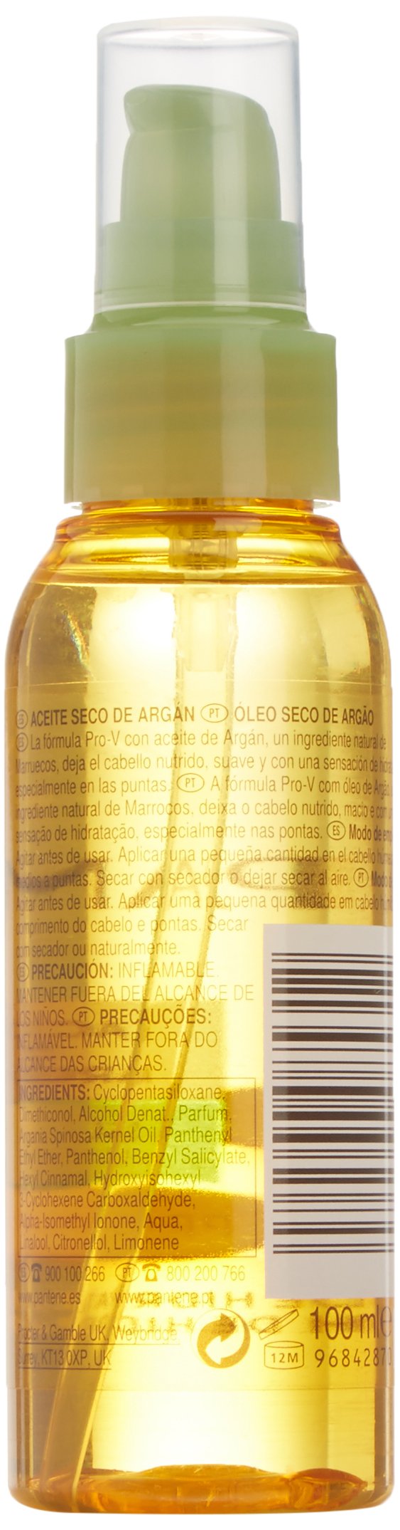 Pantene Pro-V Oil Dry Soft and Smooth Treatment with Argan Oil 100 ml, 100 ml (Pack of 1) - Image 2