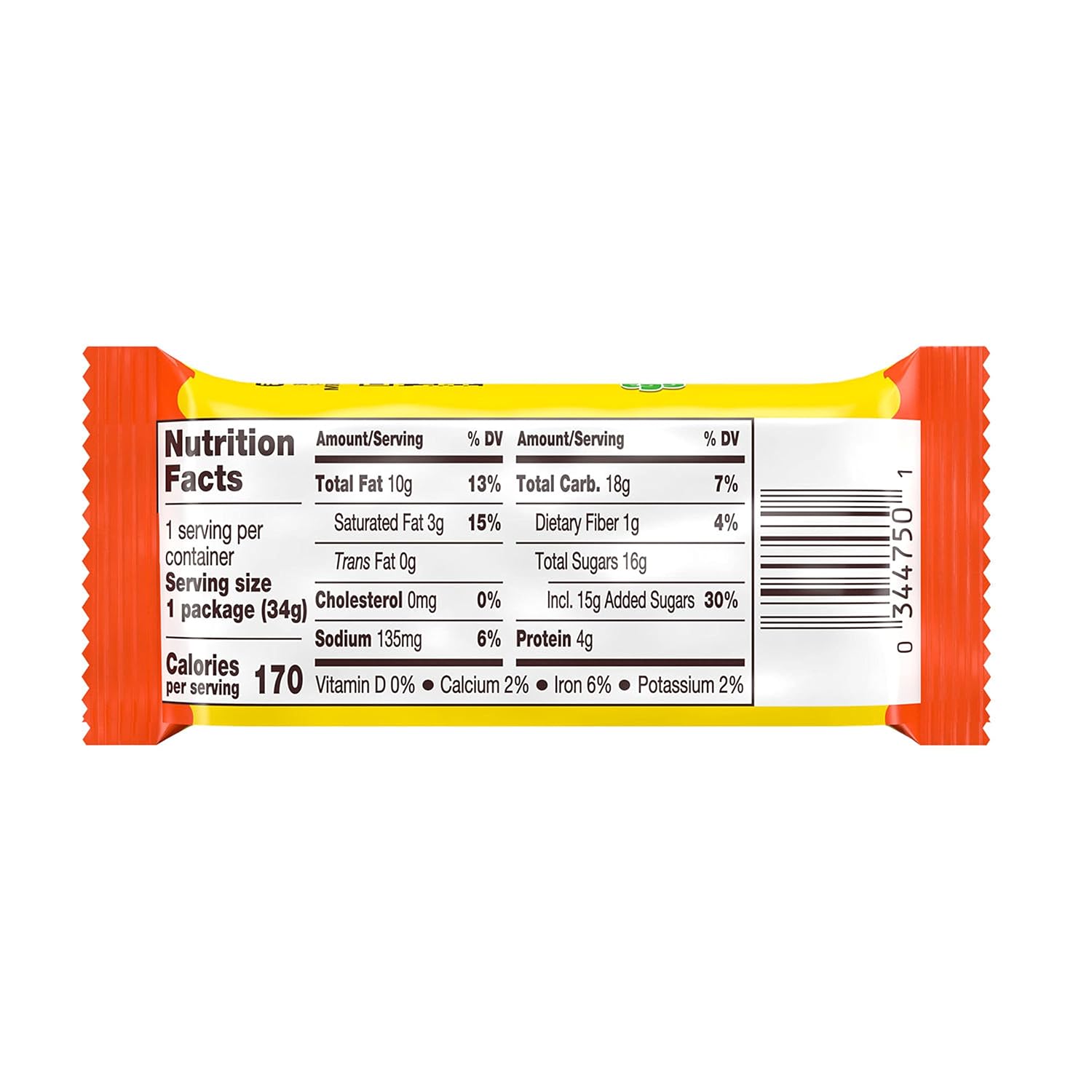 REESE'S Milk Chocolate Peanut Butter, Easter Candy Eggs Pack, 1.2 oz