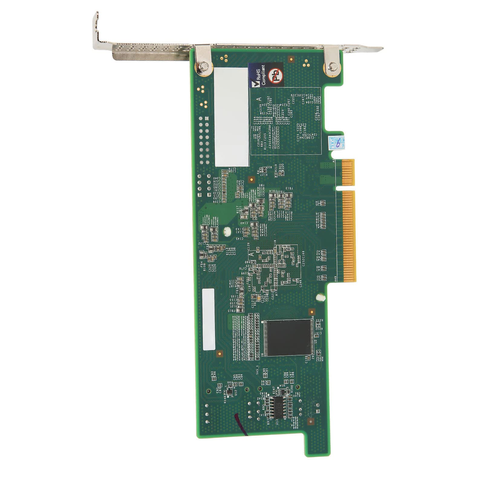 Fabater Scheda Array PCI E X8, Slot X8 X16 Compatibile con 2 Mini Interfacce SAS Supporto 16T Scheda Array SAS, Disco con velocità SSD 450M per Database Server Dispositivi di Archiviazione Elevata