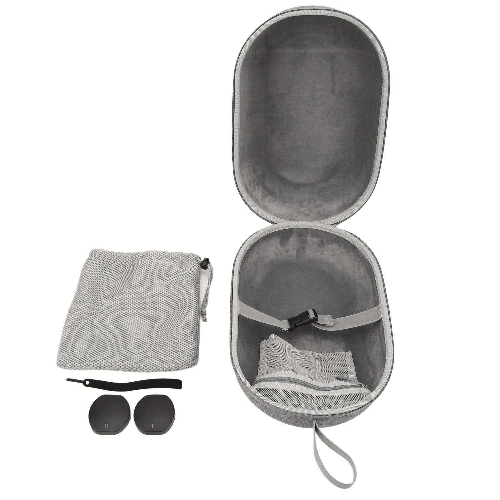 Rengue Custodia Rigida da Trasporto PS VR2, Custodia Portatile per Controller e Cuffie PS VR2, Ideale per Viaggi e Uso Domestico Rigida da Trasporto, Materiale EVA, Nan Giocattoli per Bambini