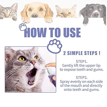 PURJKPU 4PCS Pet Oral Repair Gel For Dogs, Pet Teeth Whitening Pen, Pet