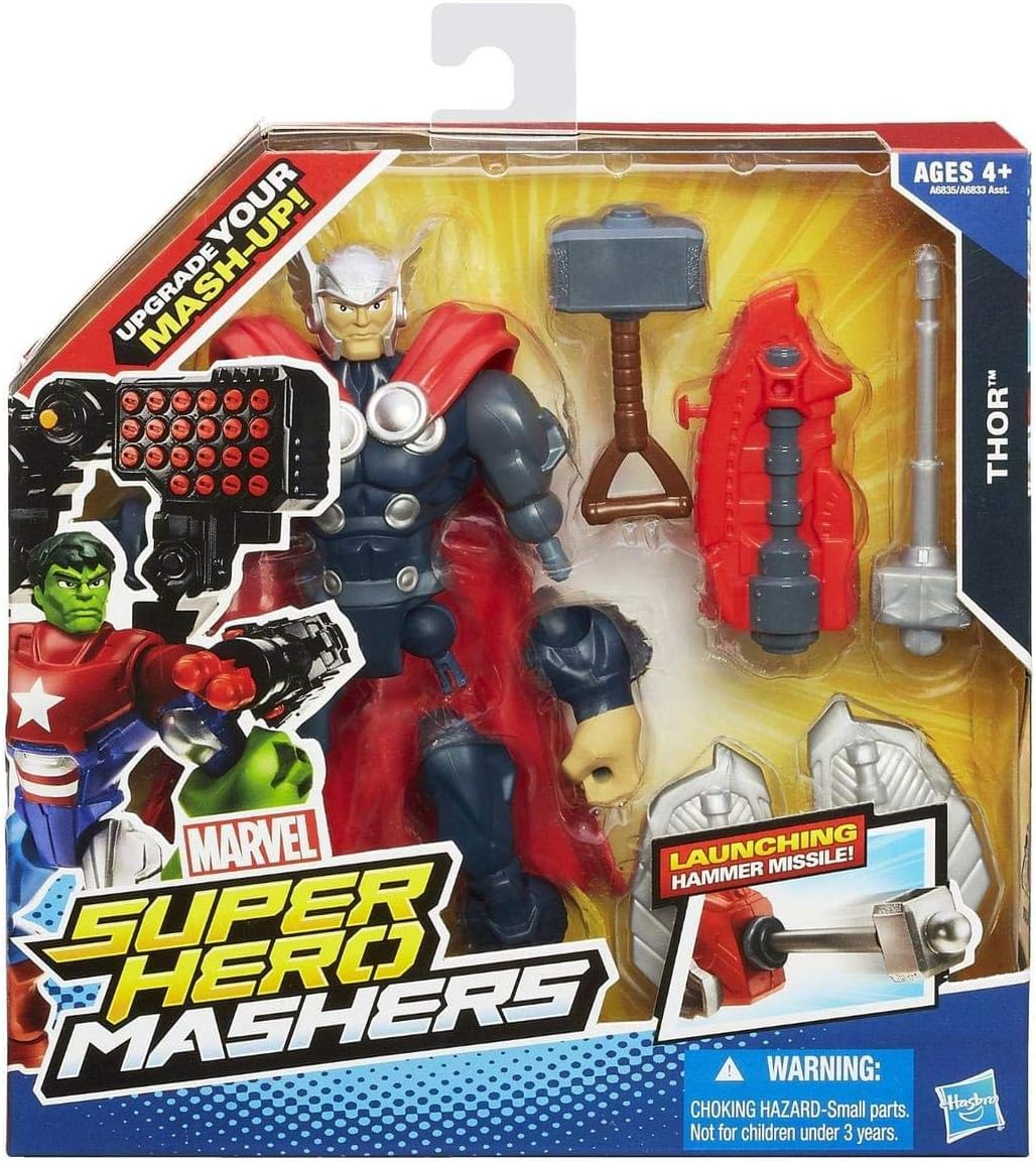 Marvel Super Hero Mashers Thor Figure 6 Inches