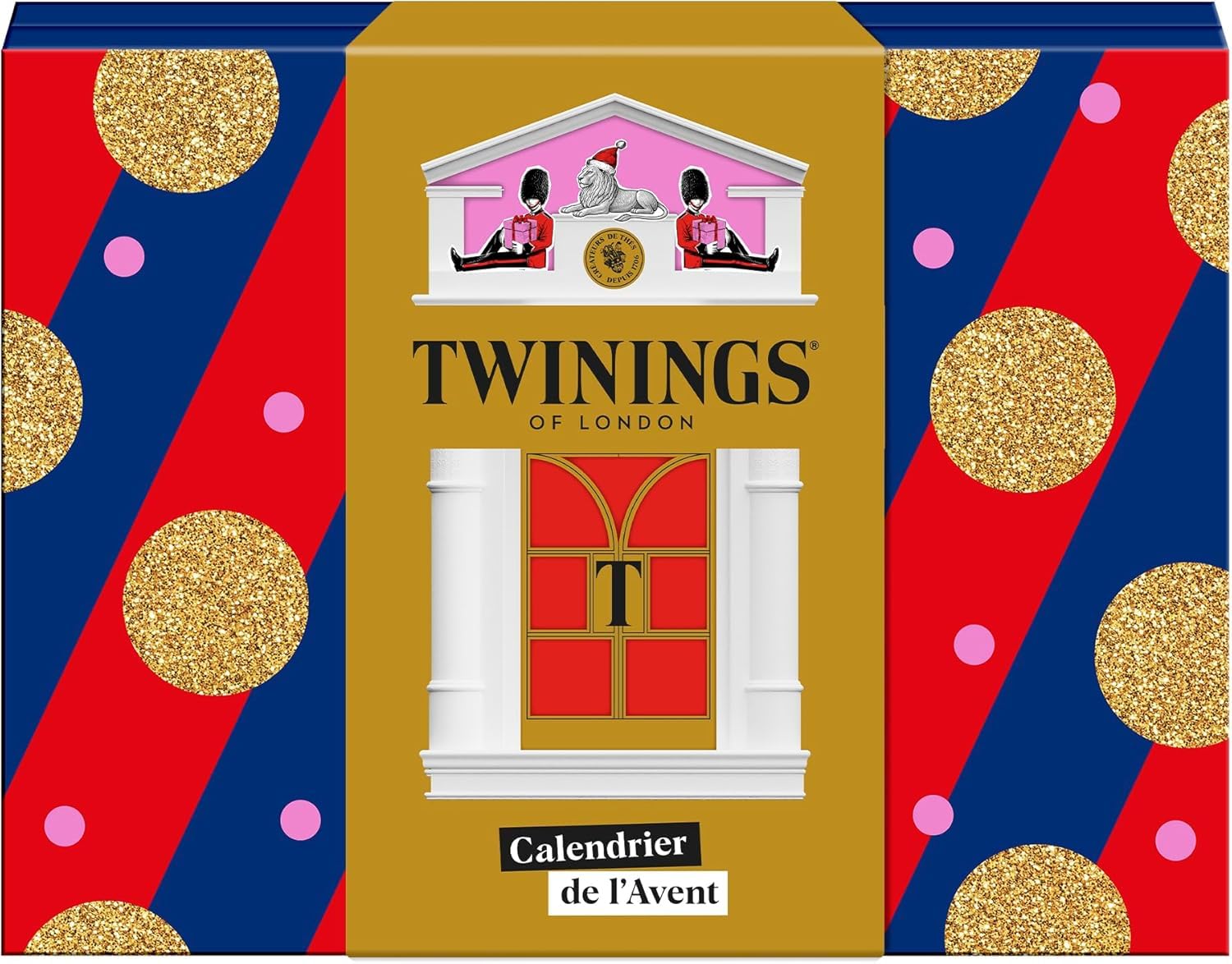 TWININGS Advent Calendar Teas & Infusions 2025 – 24 Tasting Bags, 11 Scented Teas, 8 Gourmet Infusions, 5 Green Teas – Christmas Gift Idea, Limited Edition London Spirit Gift Set