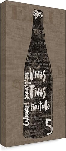 Miniatura 2 de Trademark Fine Art, 16x32-Inch Linen Wine II de Sue Schlabach