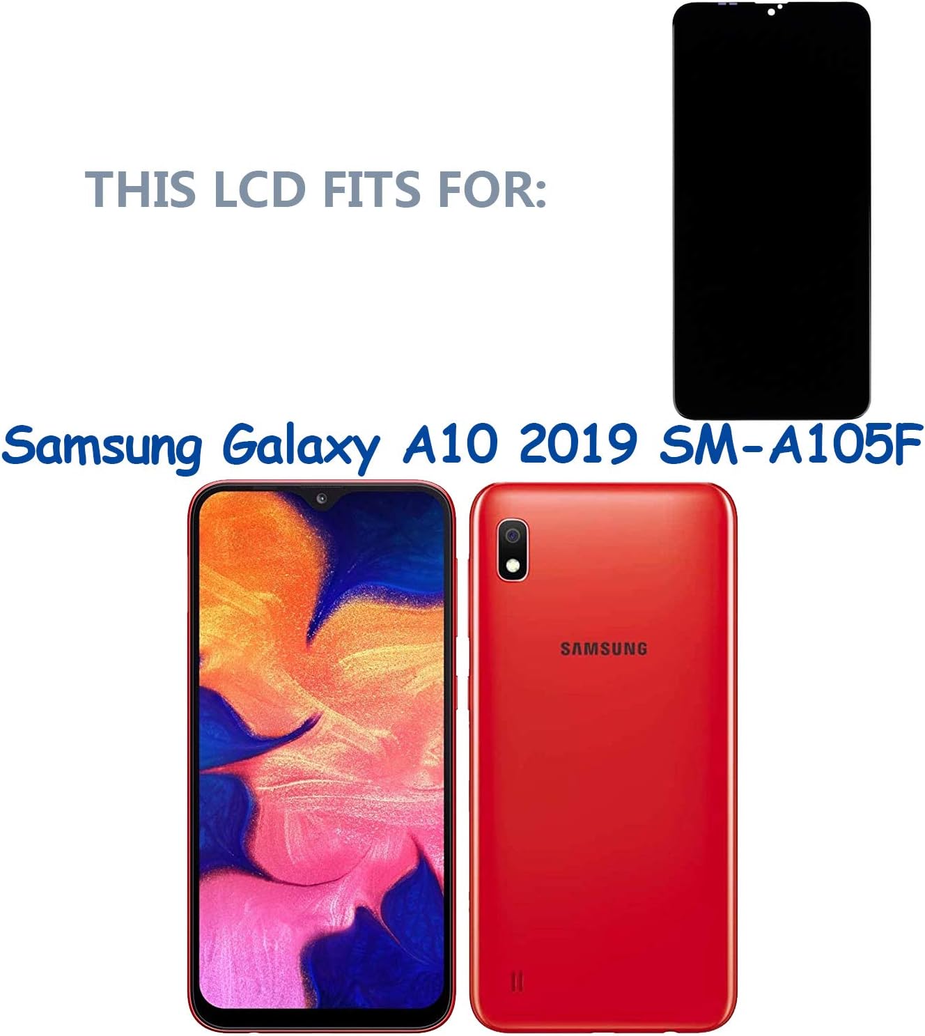 70% оƒƒ Evеrуthіng swark LCD Compatible with Samsung Galaxy A10 2019 SM-A105 A105F Display Digitizer Touch Screen Assembly (Black) + Tools Gеt Sресіаl Prісе swark LCD Compatible with Samsung Galaxy A10 2019 SM-A105 A105F Display Digitizer Touch Screen Assembly (Black) + Tools