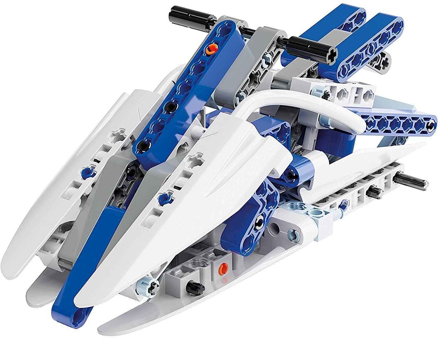 Clementoni - 19048 - Scienza e Gioco - Laboratorio di Meccanica - Trimarano + Moto d'Acqua - Made in Italy - Set Costruzioni Bambini 8 Anni+ (Versione in Italiano)