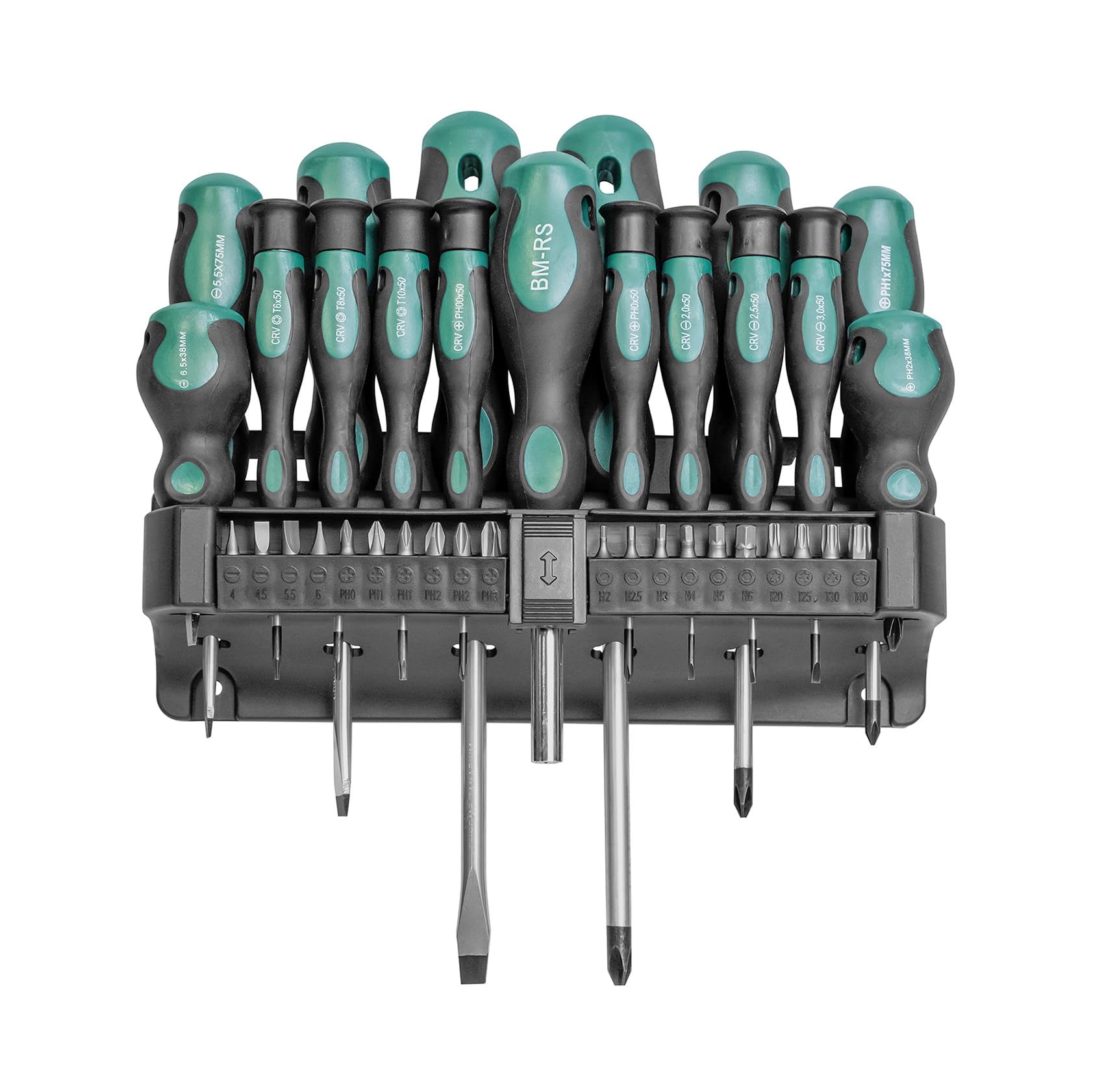 Mannesmann M11415, Juego de destornilladores y puntas, 37 piezas