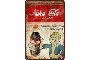 8x12 Nuka Cola Tin Sign Wall Art