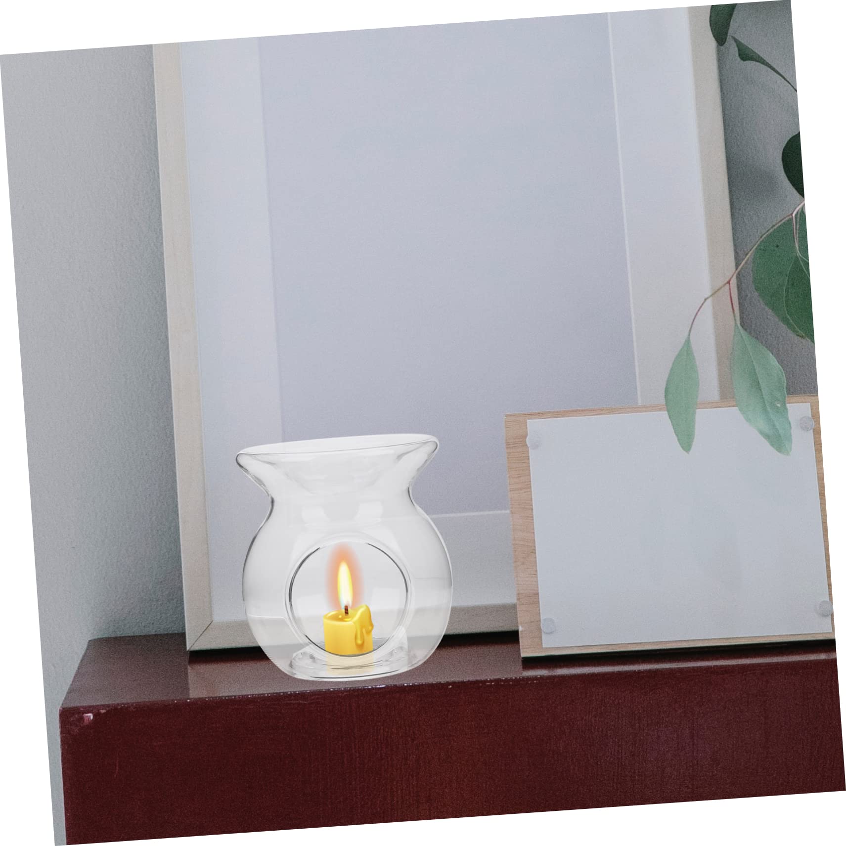 Aromalampe Teelichthalter aus für Ätherische Öle Design Explosion für Schlafzimmer und Wohnzimmer Langlebig und Praktisch eine Besondere