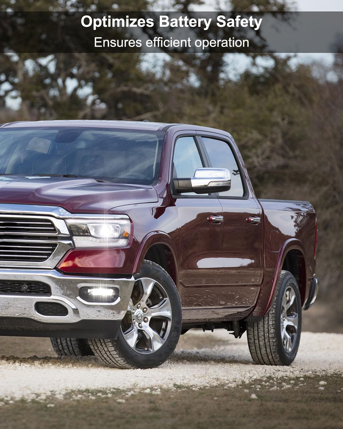 Current Battery Sensor Compatible with Dodge Durango Ram Jeep Compass Grand Cherokee Chrysler Pacifica Voyager Replace 68318616AC 56029778AB, Battery Monitor Module