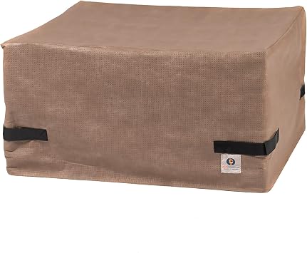 Duck Covers Elite Waterproof 50 Inch Square Fire Pit Cover