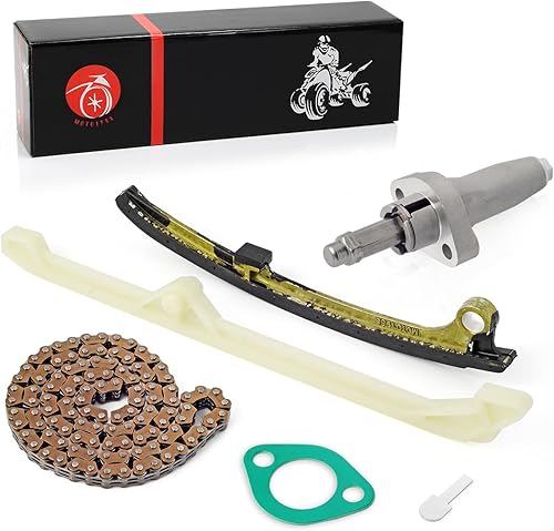 Miniatura 2 de Cadena de distribución de leva y tensor guía de elevador para HONDA 2003-2022 Pioneer 700 SXS700 Big Red 700 MUV700 Rincon 680 TRX680 14510-HN8-013