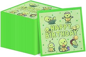 Adorable Turtle Napkins for Picture-Perfect Parties