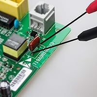 Vista 5 de ANCIRS sondas de prueba de aguja de 6.6 ft m, prueba no destructiva del multímetro 600V/10A para Fluke conduce tl71 tl75