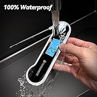 Vista 6 de 0.5 Sec Instant Read Meat Thermometer Digital with ±0.5℉ Precision, Food Thermometer for Cooking Kitchen Gadgets, Oven Grill Candy BBQ Essentials