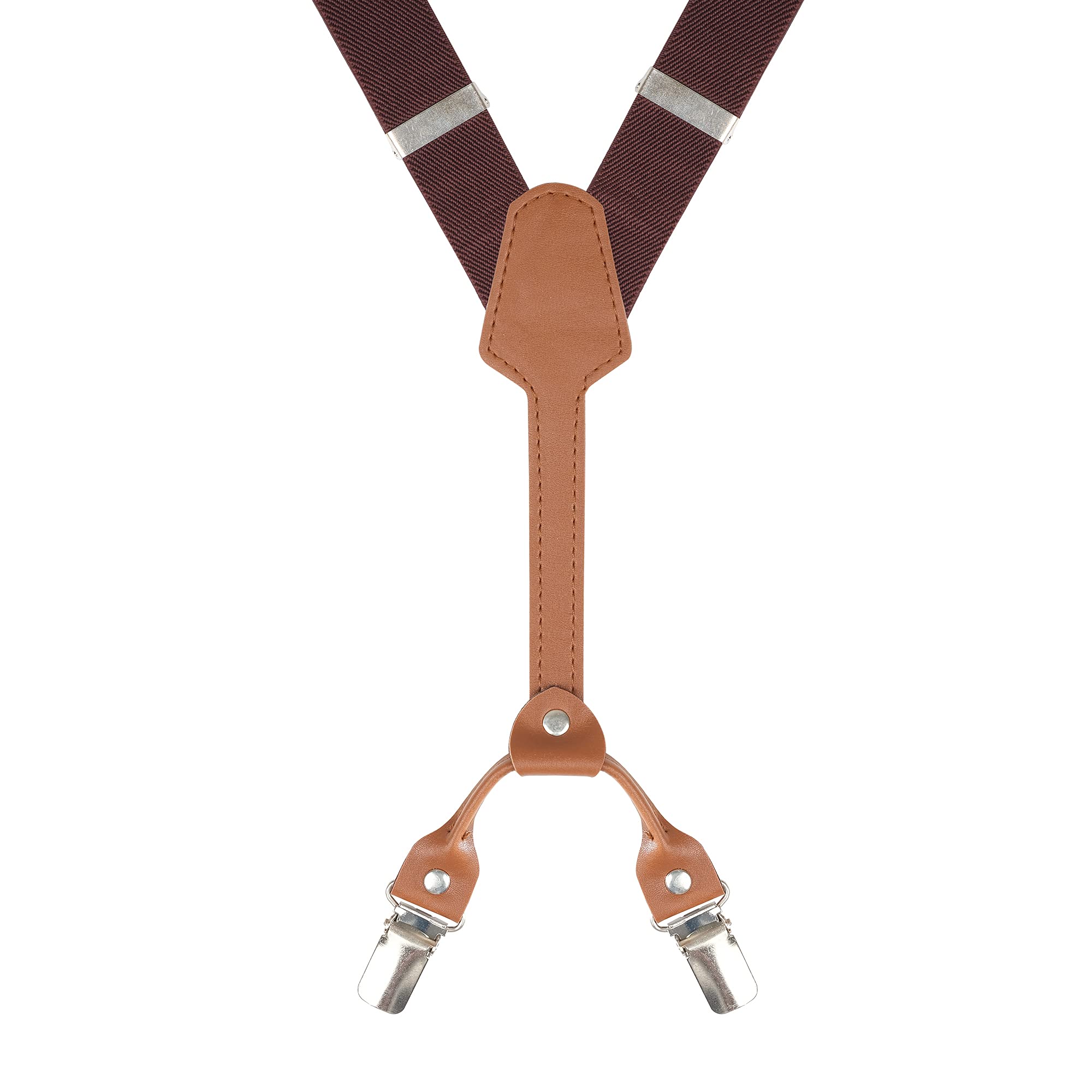 'Action Ward Women's Suspenders - 1'' Width - Y Back 4 Clip Skinny Ladies Suspenders'