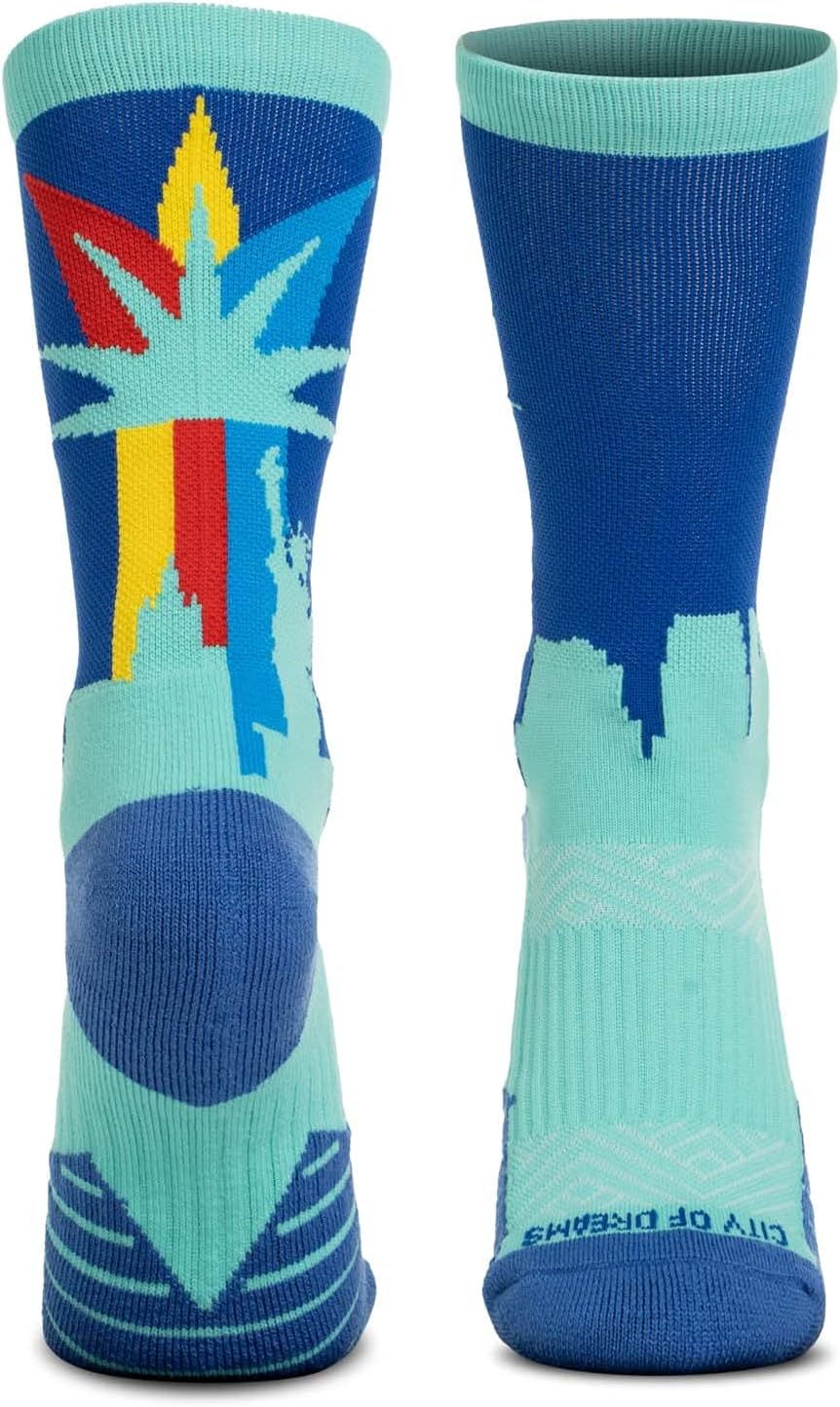 Gone For a Run Inspirational Athletic Running Socks | Mid-Calf | Multiple Designs
