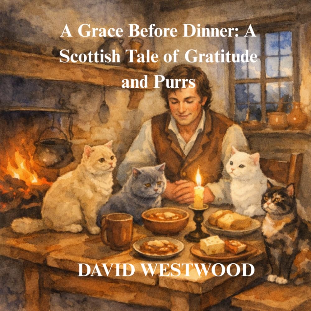 A Grace Before Dinner: A Scottish Tale of Gratitude and Purrs (Robert Burns for children)