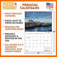 Vista 4 de Sexy Men Doing Chores Calendar 2026 Monthly Wall Calender 12 Month American Made In The USA