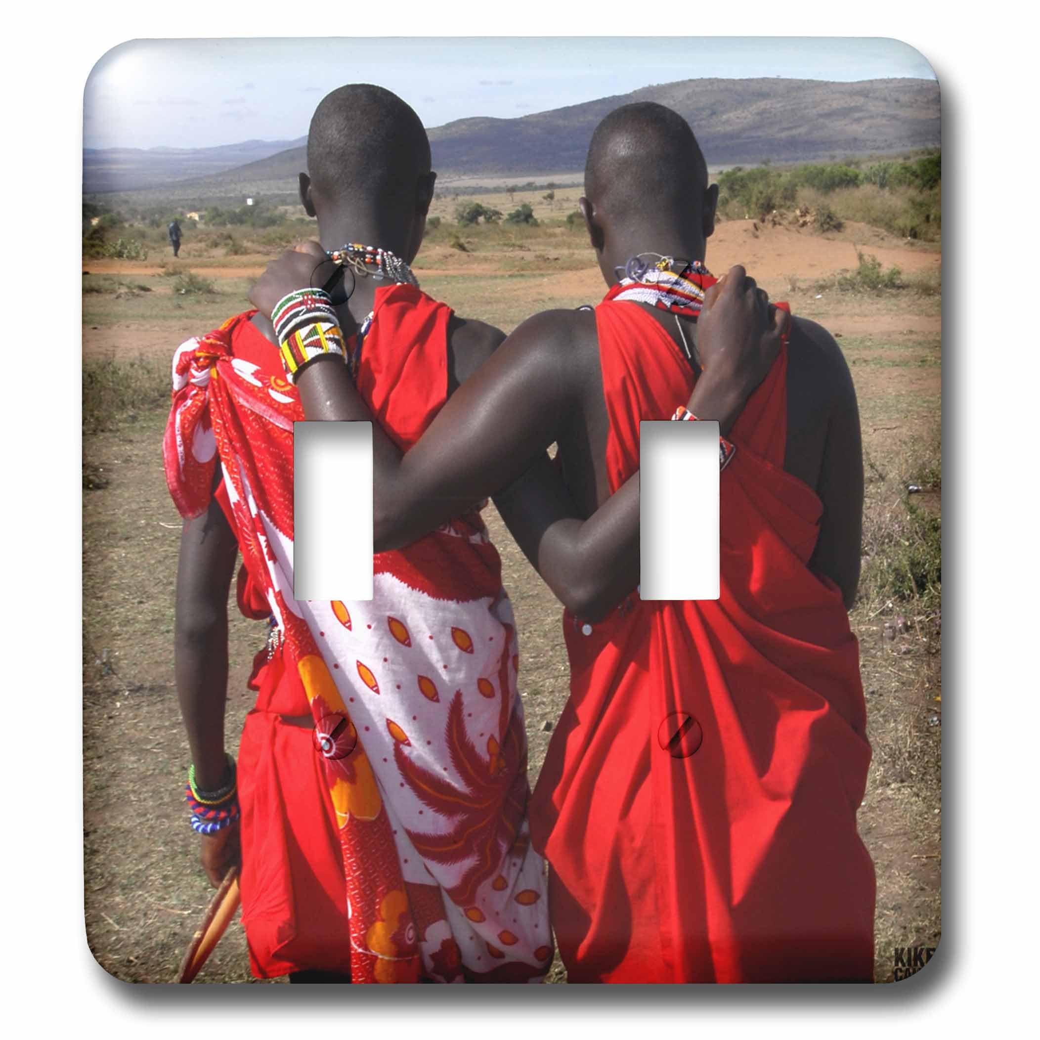 Masai Mara Tribe Kenya souvenir d'Afrique pour décoration murale émouvante