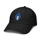 Anime Series Embroidered Soul Skull Fire Adjustable Baseball Hat