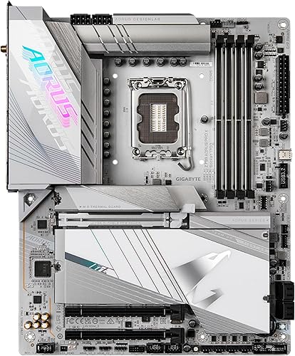 Miniatura 2 de GIGABYTE Z790 AORUS PRO X (LGA 1700 Intel Z790 XATX DDR5 5* M.2PCIe 5.0USB 3.2 Tipo-CWi-Fi 7LAN de 5GbEQ-Flash PlusEZ-Latch PlusPlaca base)