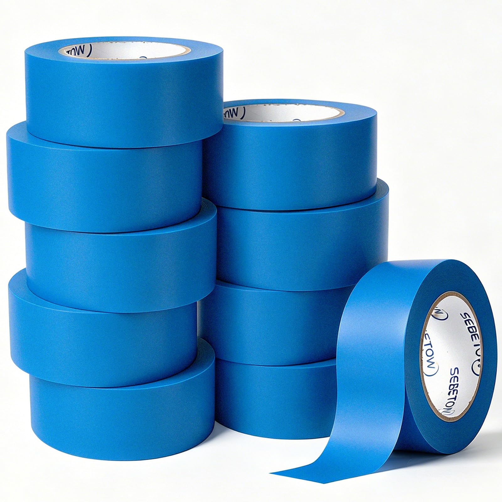 SEBETOW 10 Rolls Painters Tape 2 inch Bulk