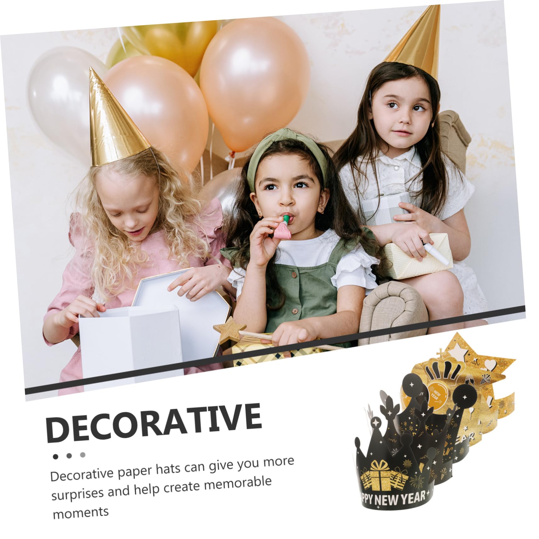 Alasum 36pezzi Per Capodanno Accessori Divertenti Per Celebrazioni Adulto e Decorazioni Per Fine