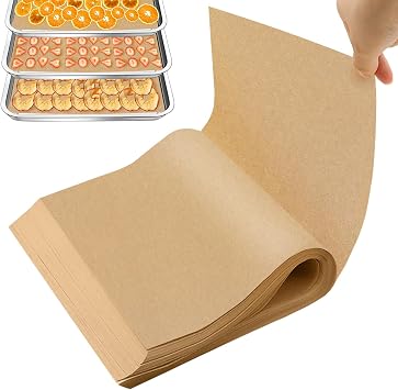 200 PCS Freeze Dryer Tray Mats for Harvest Right Freeze Dryer X-Large Trays, Non-Stick Baking Mats One-Off Parchment PaperX-Large Half Tray Size