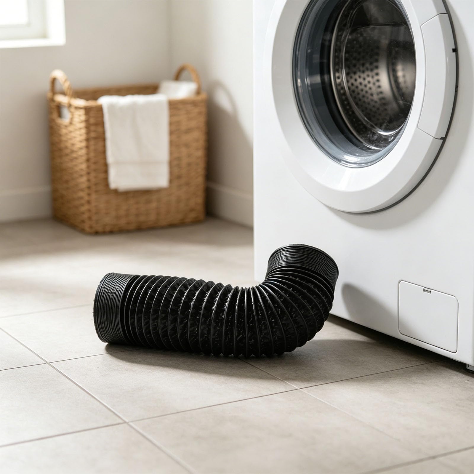 La selección de ventilación para secadora tiene 3 tipos de tuberías para diferentes necesidades de temperatura, sello de ventilación de secadora