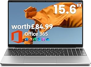 jumper Laptop, 15.6 inch HD Display, 4GB RAM 128GB Storage, 5205U Processor, 38Wh Battery, Dual Stereo Speakers, USB3.0, Office 365 1-Year Subscription, Keyboard Film UK.