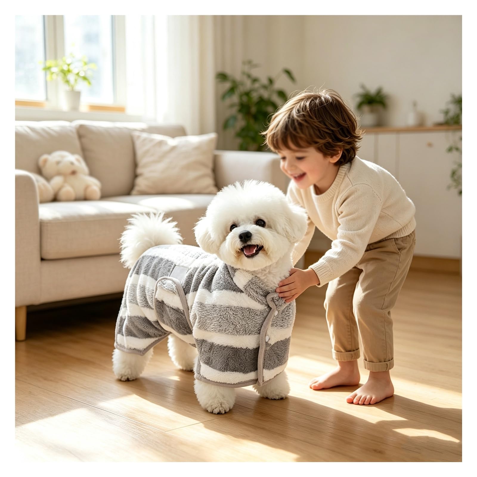 Peignoir Chien, Serviette Chien, Accessoires Chiens, Serviette for Chiens