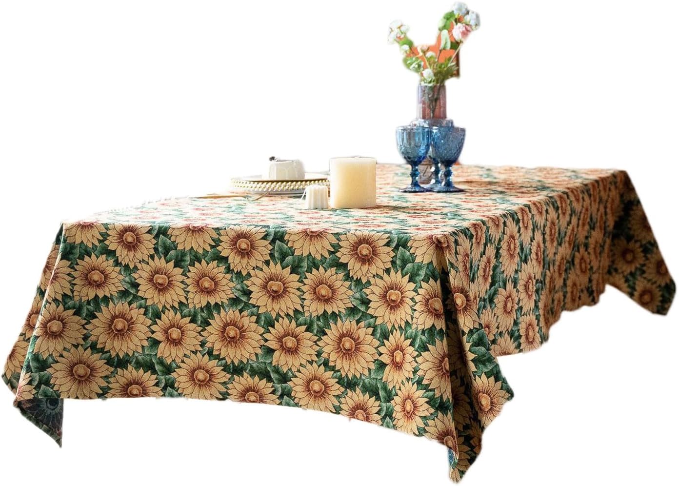 Tablecloth for Household Dustproof Tablecloth Coffee Table Cover Cloth Picnic Cloth,140 * 140cm